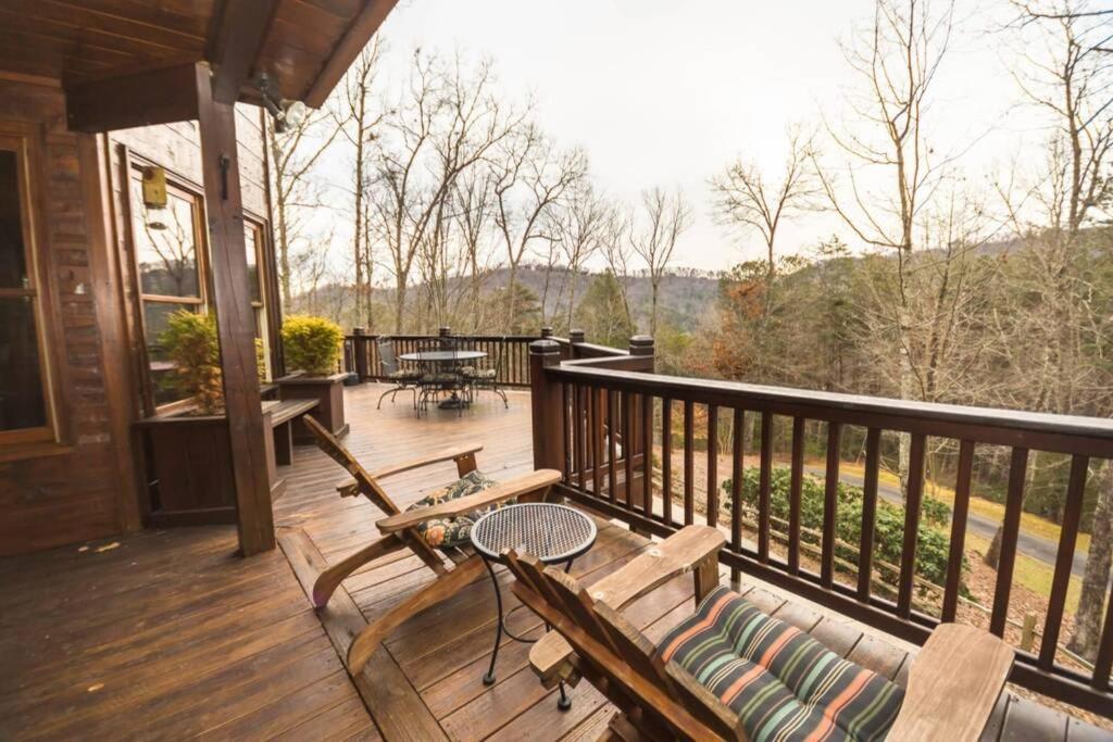 Christmas Lodge-Secluded Near Downtown Blue Ridge Bagian luar foto